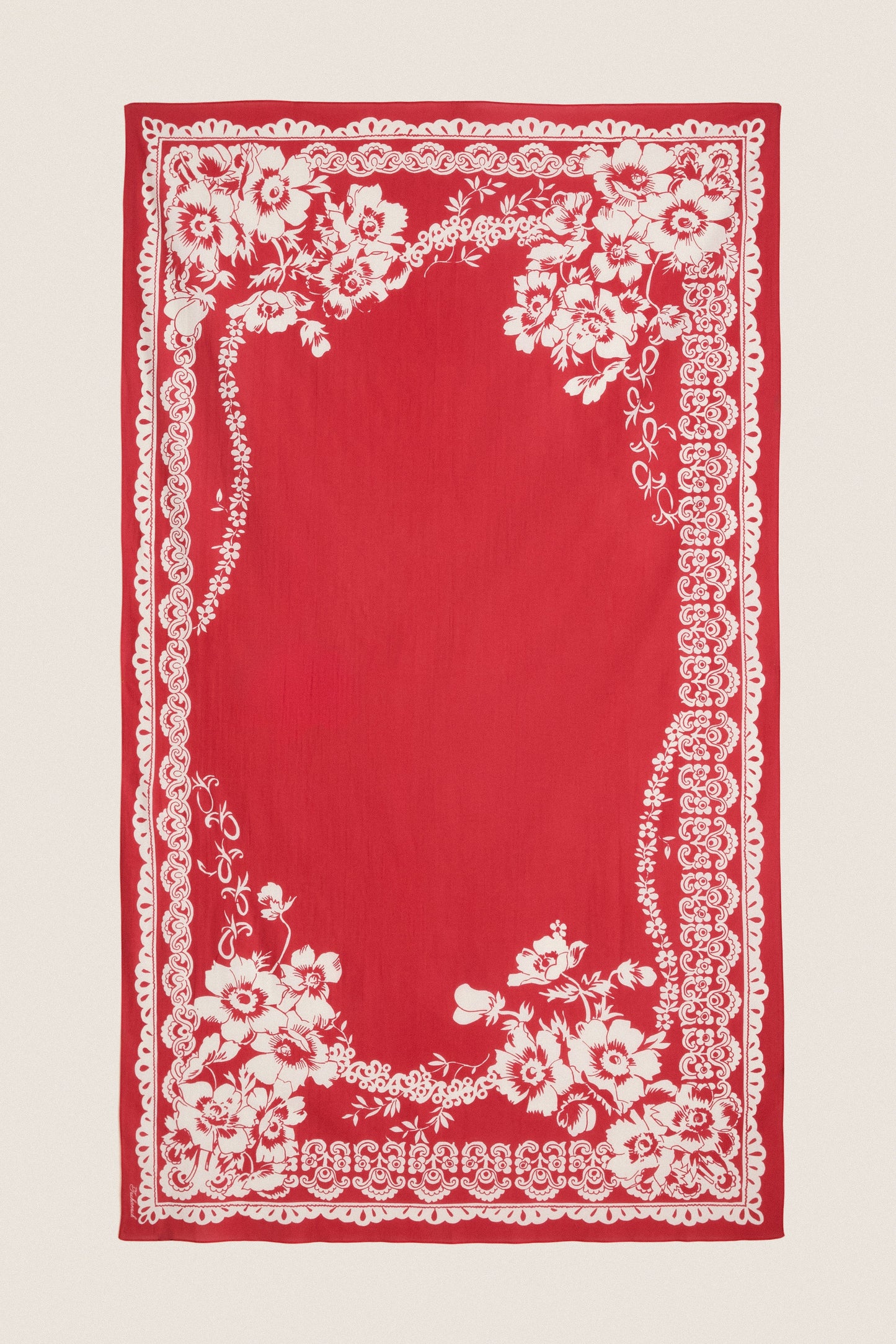 Cherry Poolside Punch Cotton Pareo