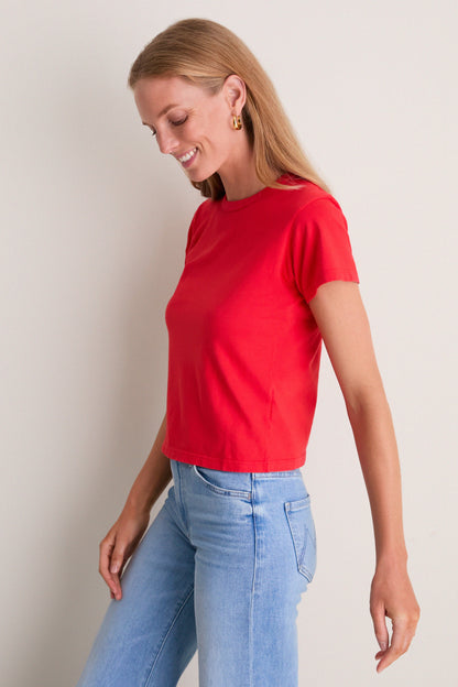 Cerise Margo Tee