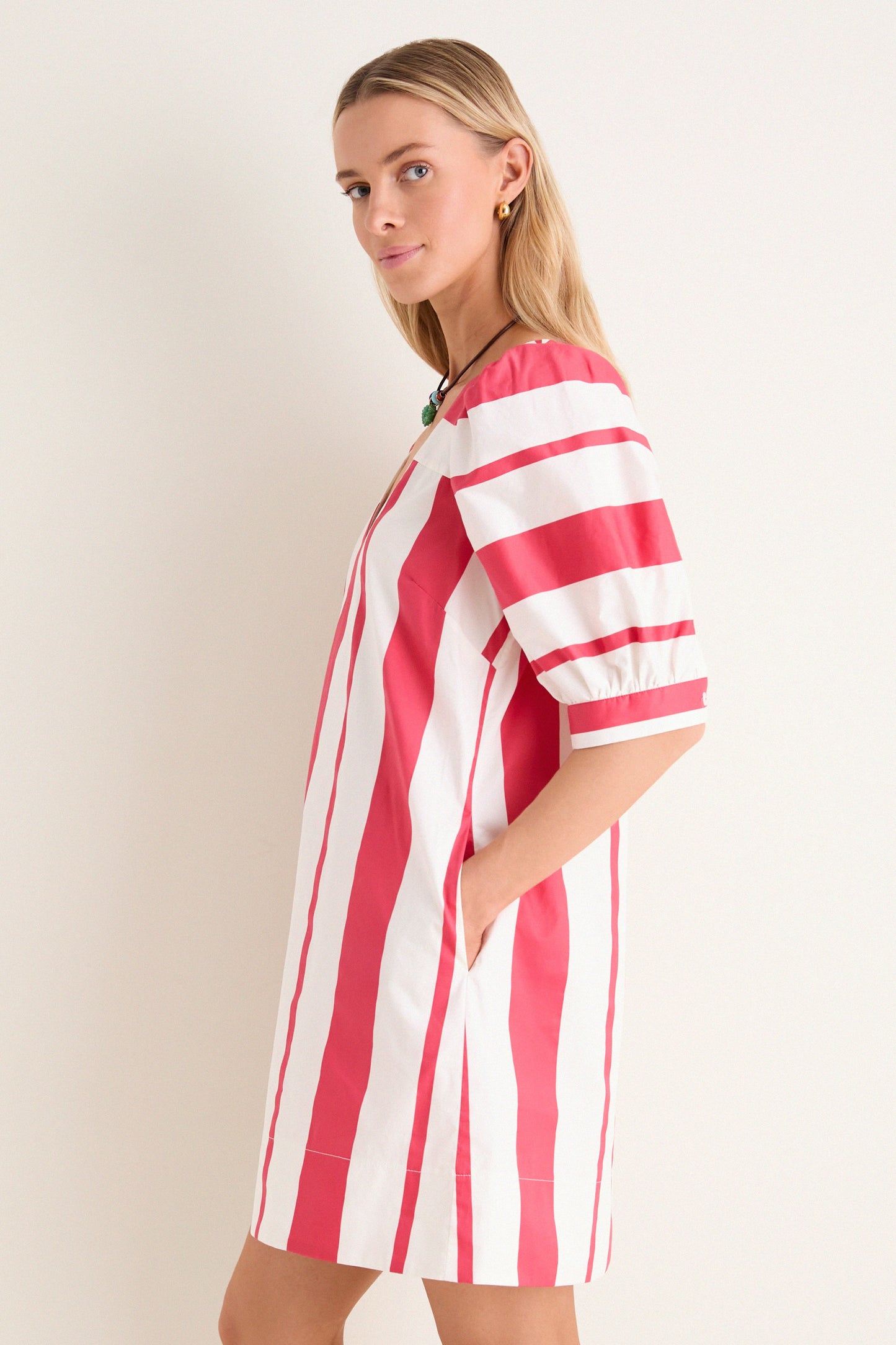 Carousel Stripe Mica Mini Dress