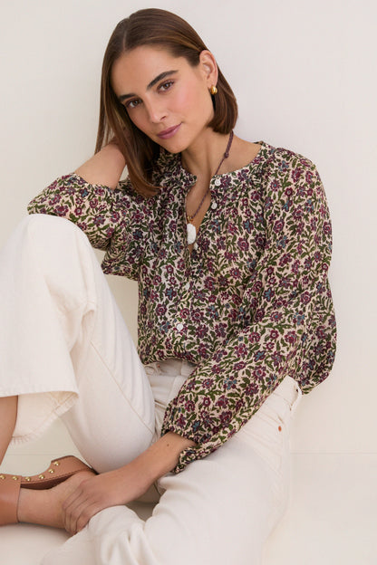 Calico Garden Sawyer Blouse