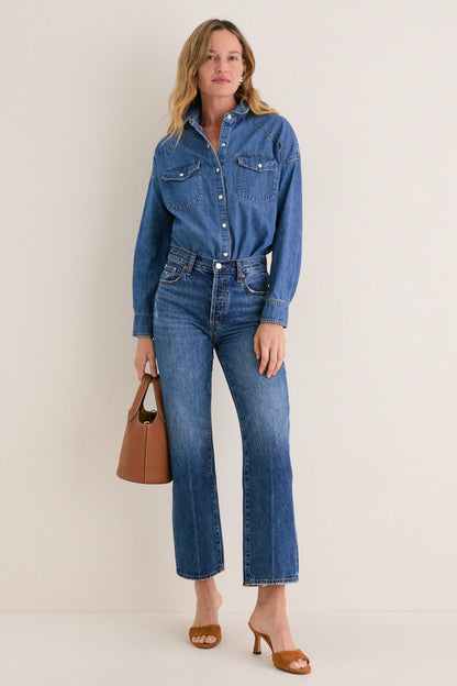 Cameo Vintage Cassie Super High Rise Straight