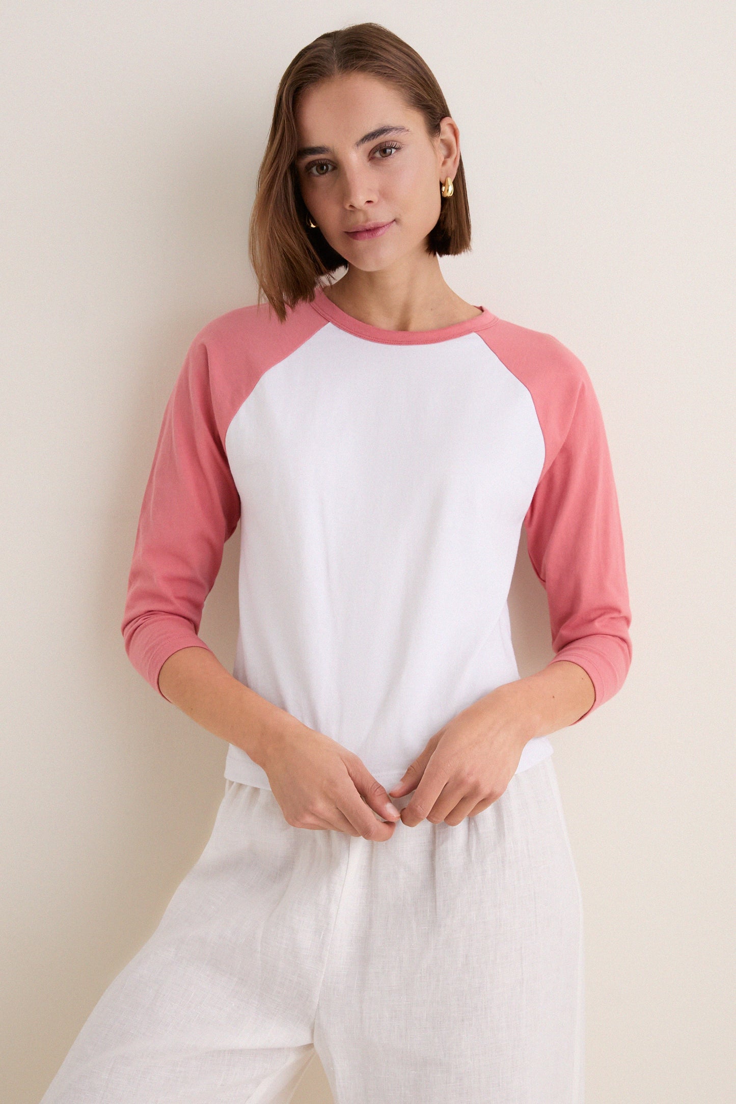 Carnation Margo Baseball Tee