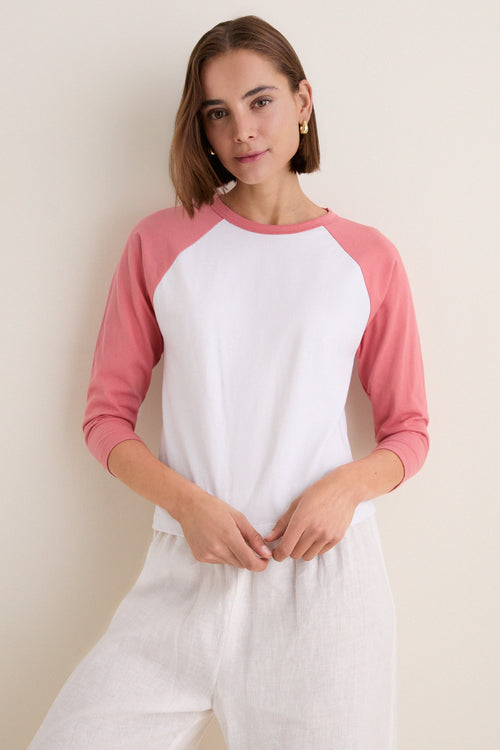 Carnation Margo Baseball Tee
