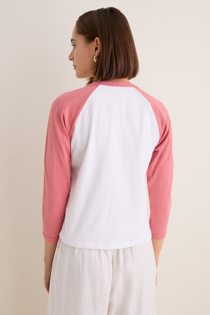 Carnation Margo Baseball Tee