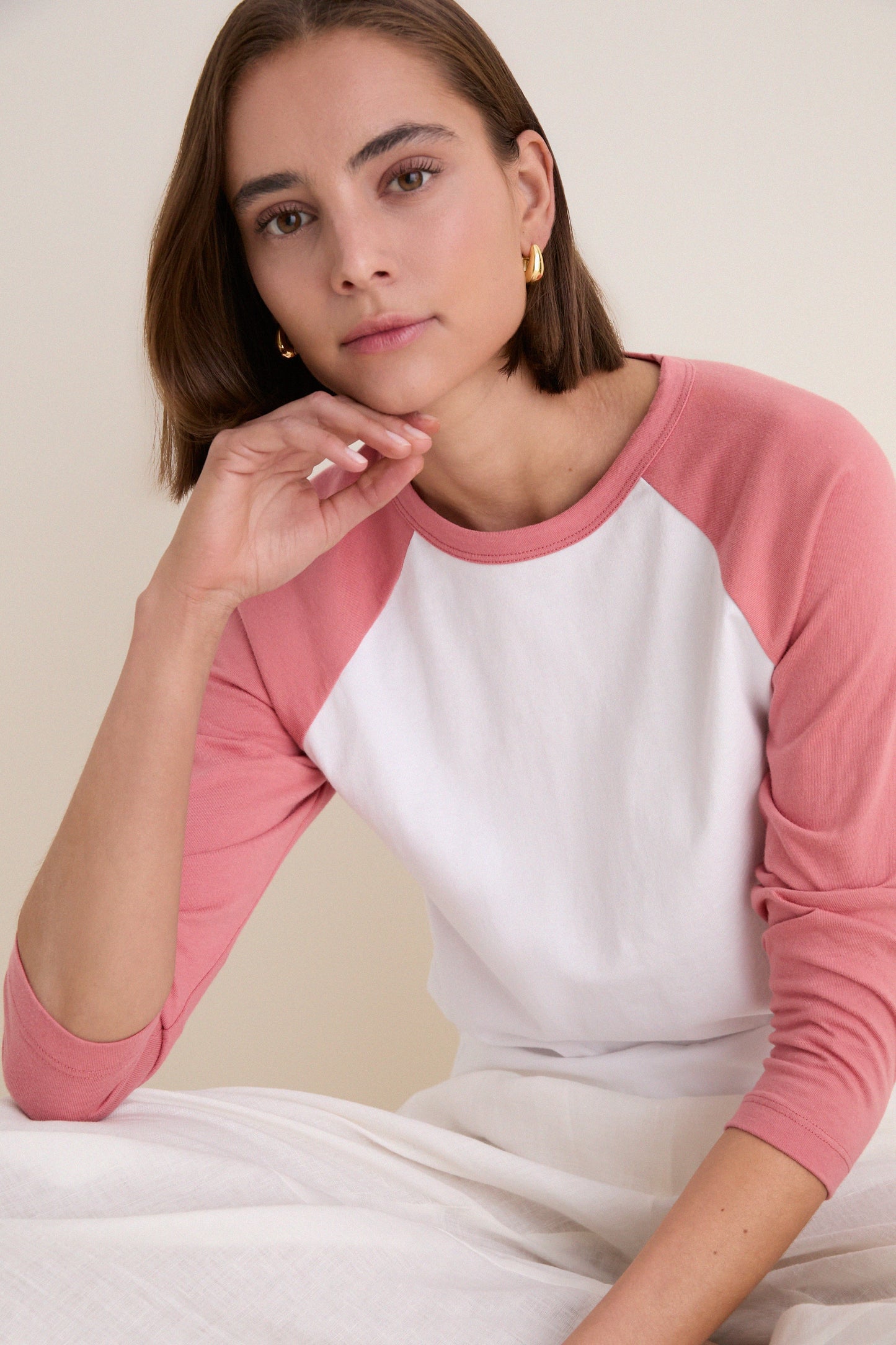 Carnation Margo Baseball Tee