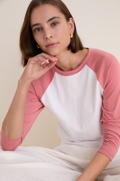 Carnation Margo Baseball Tee