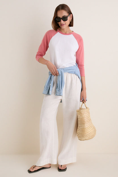 Carnation Margo Baseball Tee