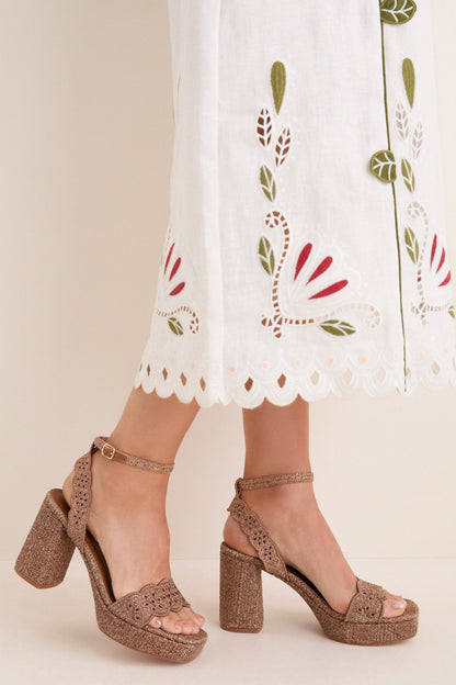 Brown Maiden Heels