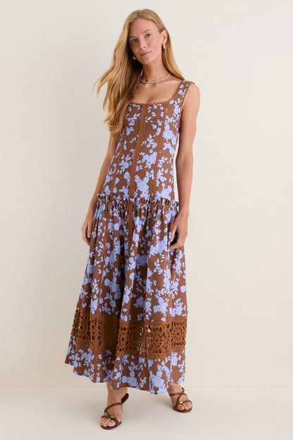 Bluebell Bloom Chloe Midi Dress