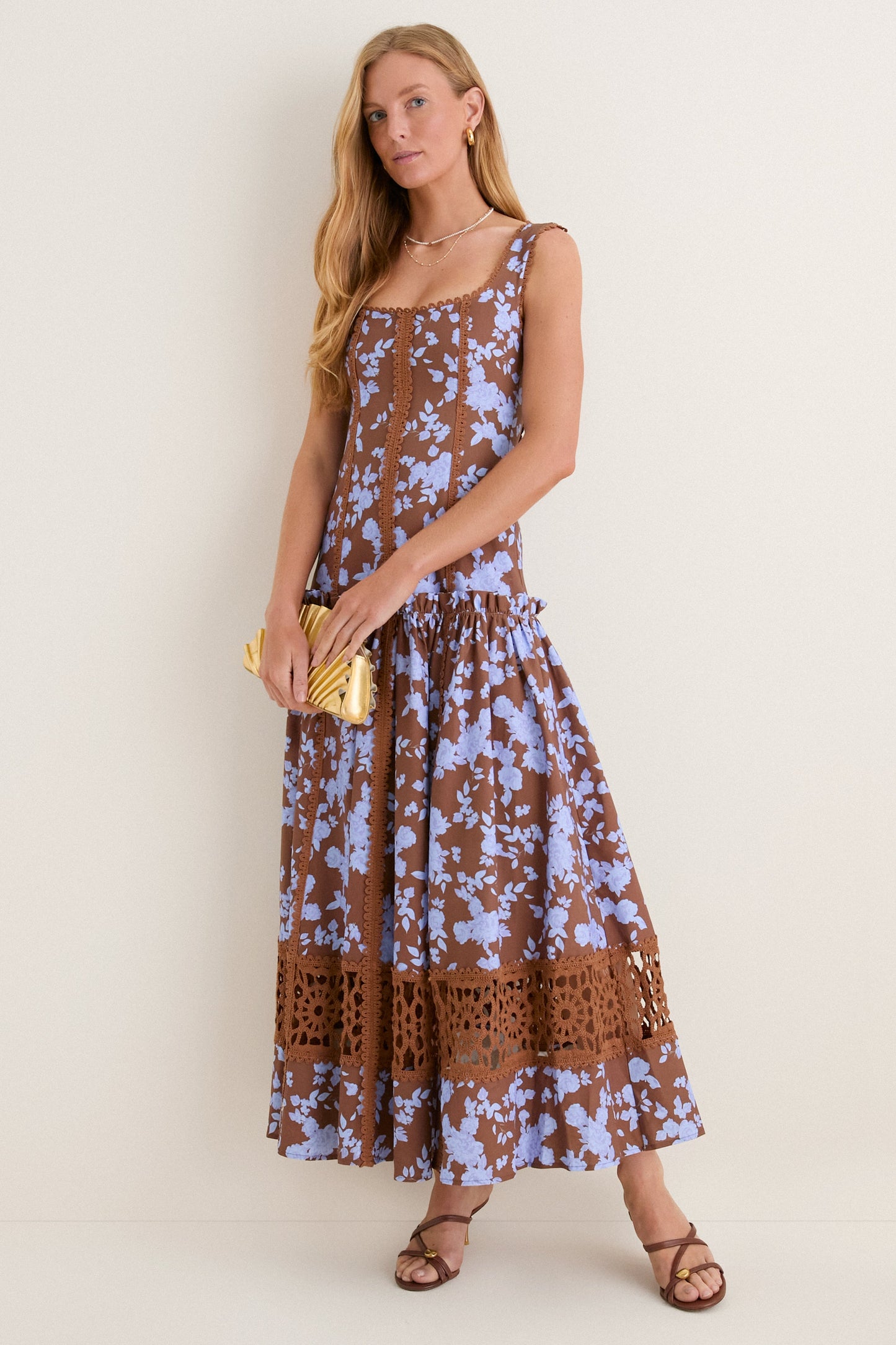 Bluebell Bloom Chloe Midi Dress