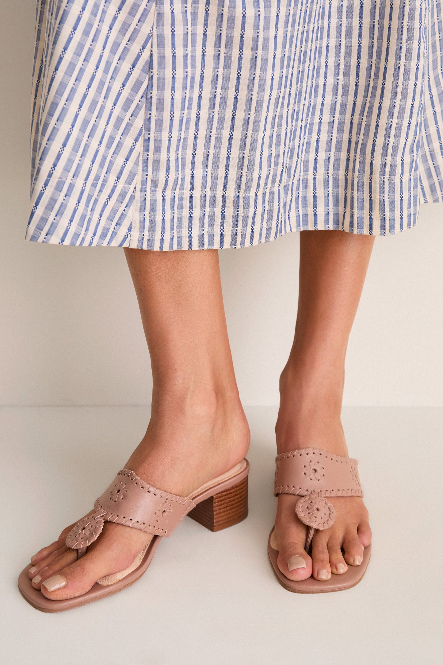 Cafe Au Lait Jacks City Sandals