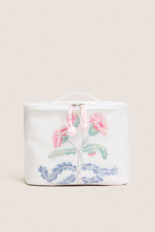 Carnation Train Case