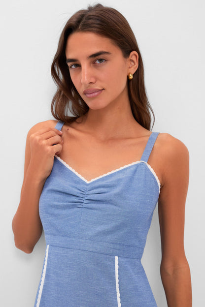 Chambray Alice Sailor Dress