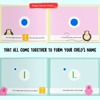 Personalized Book | Letters, Numbers and Me