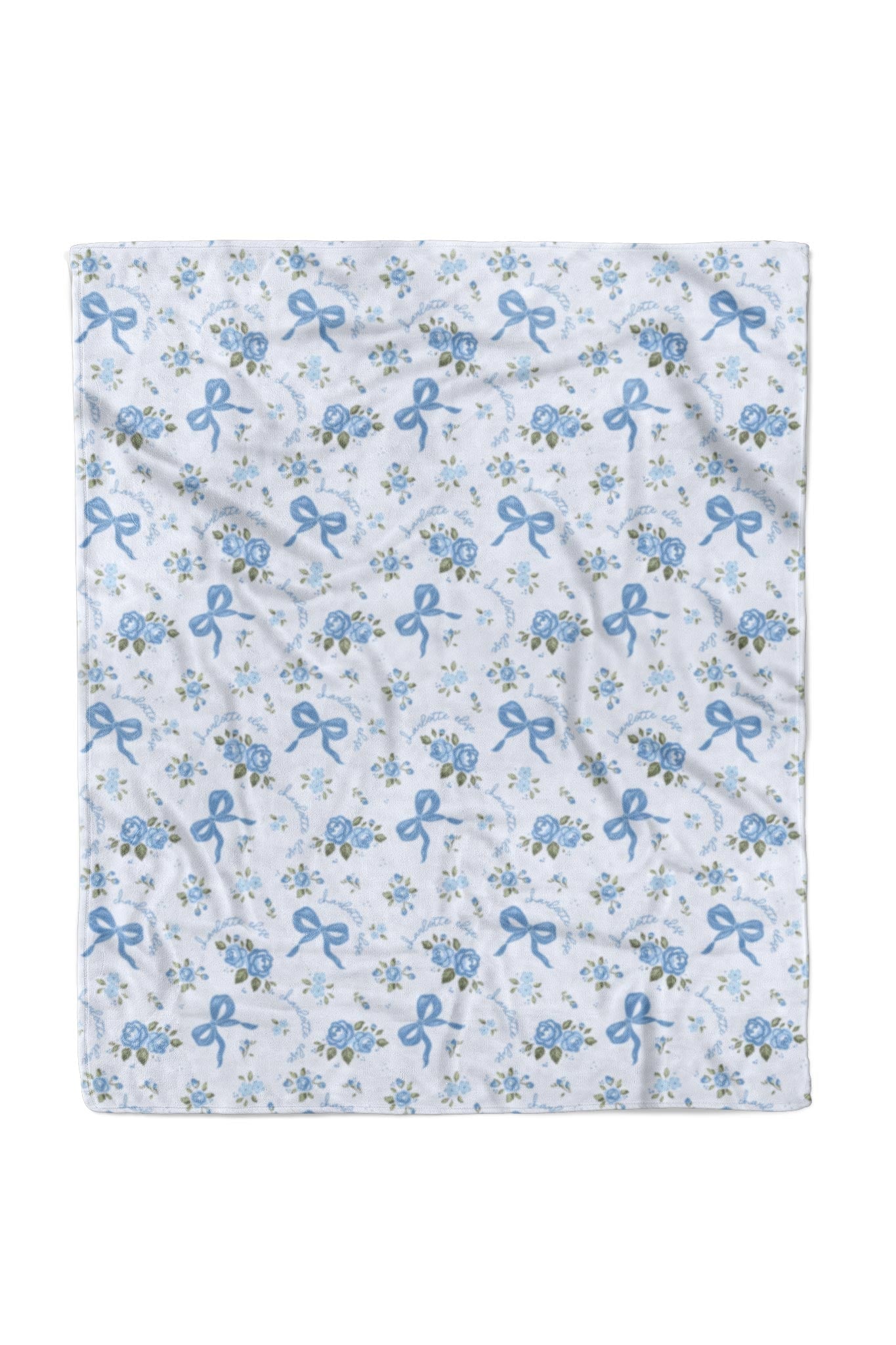 Personalized Kids' Blanket | Tied In Blooms