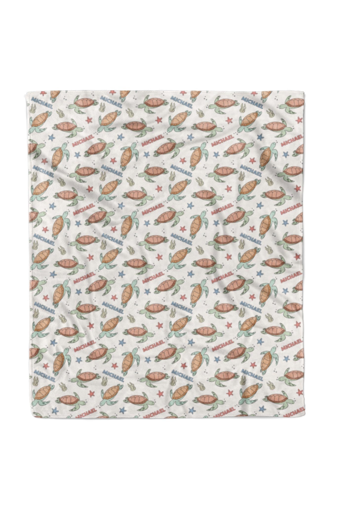Personalized Kids Blanket | Turtley Rad