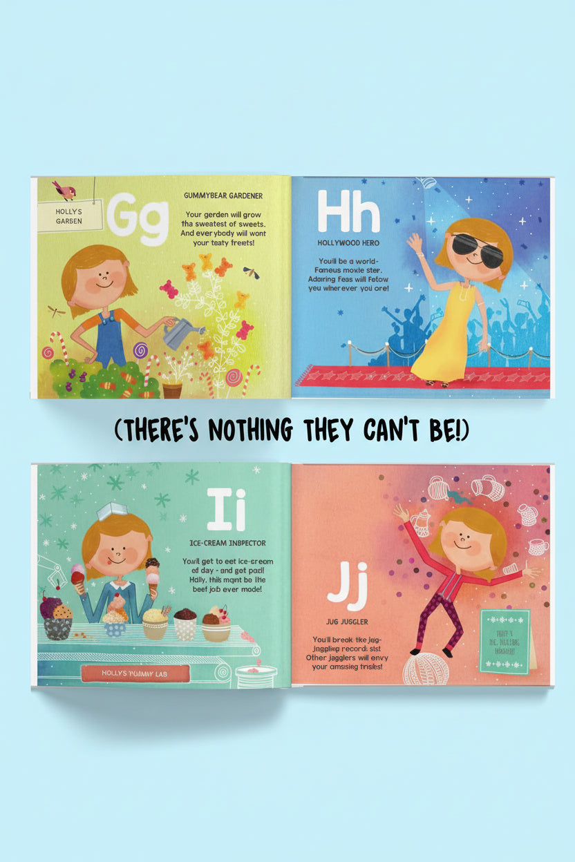 Personalized Book | What Will I Be? An A-B-C Story