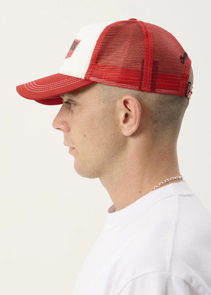 AFENDS Unisex Trophy - Trucker Cap - Ketchup