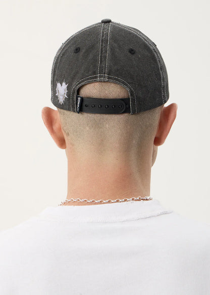 AFENDS Unisex Scorpius - Six Panel Cap - Stone Black