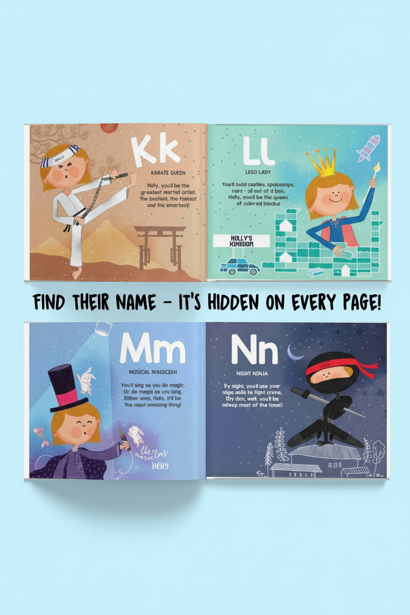 Personalized Book | What Will I Be? An A-B-C Story