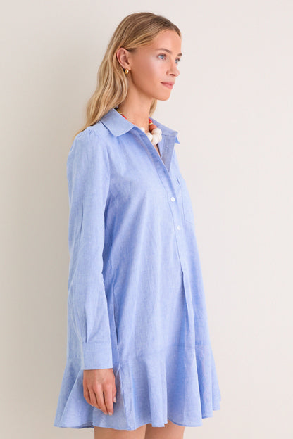 Chambray Callahan Shirt Dress