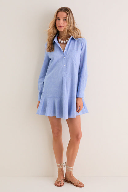 Chambray Callahan Shirt Dress