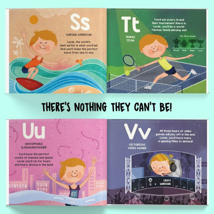 Personalized Book | What Will I Be? An ABC Sports Story