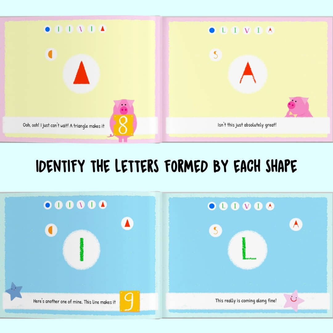 Personalized Book | Letters, Numbers and Me