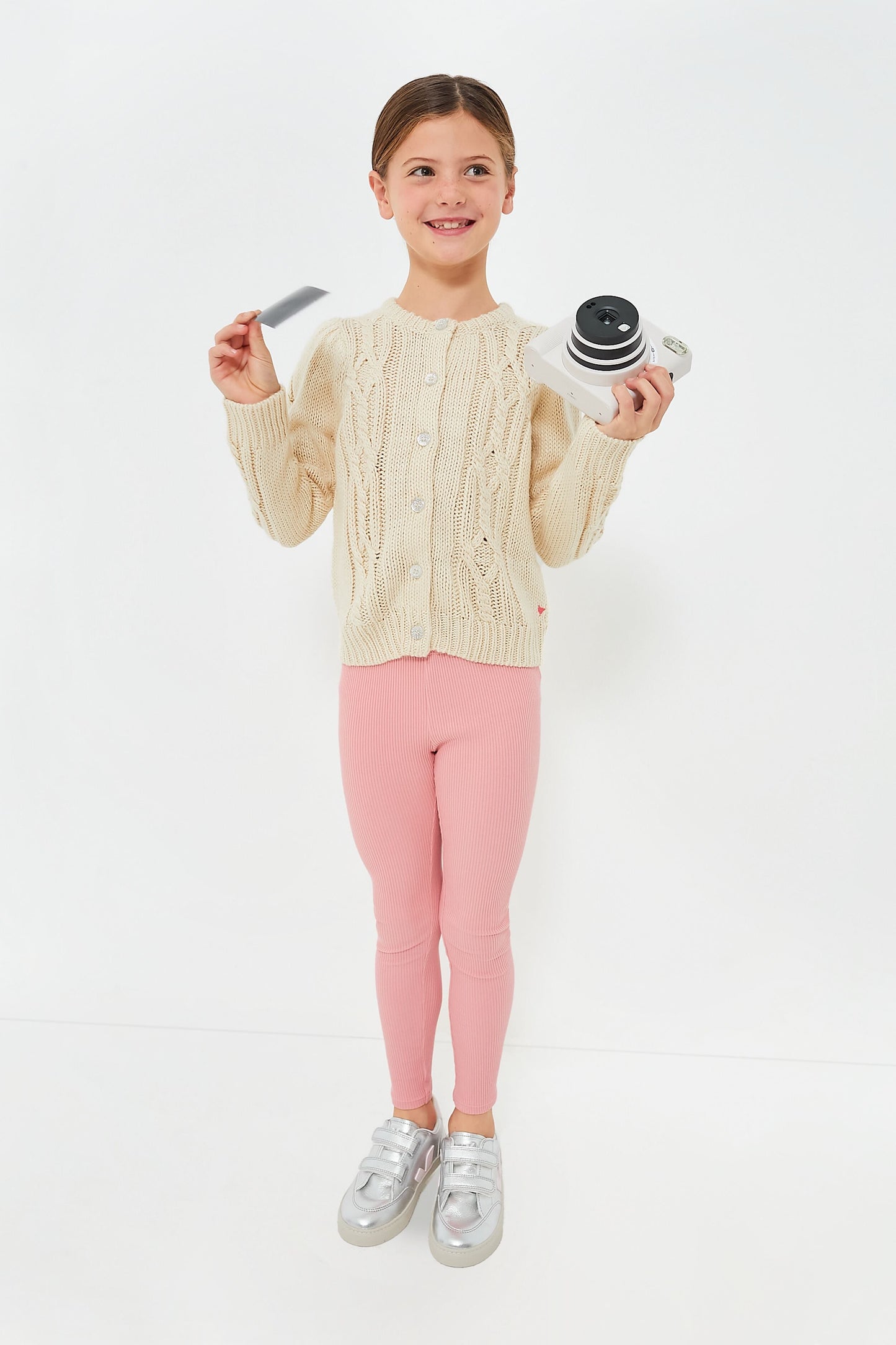 Brandied Apricot Organic Rib Leggings