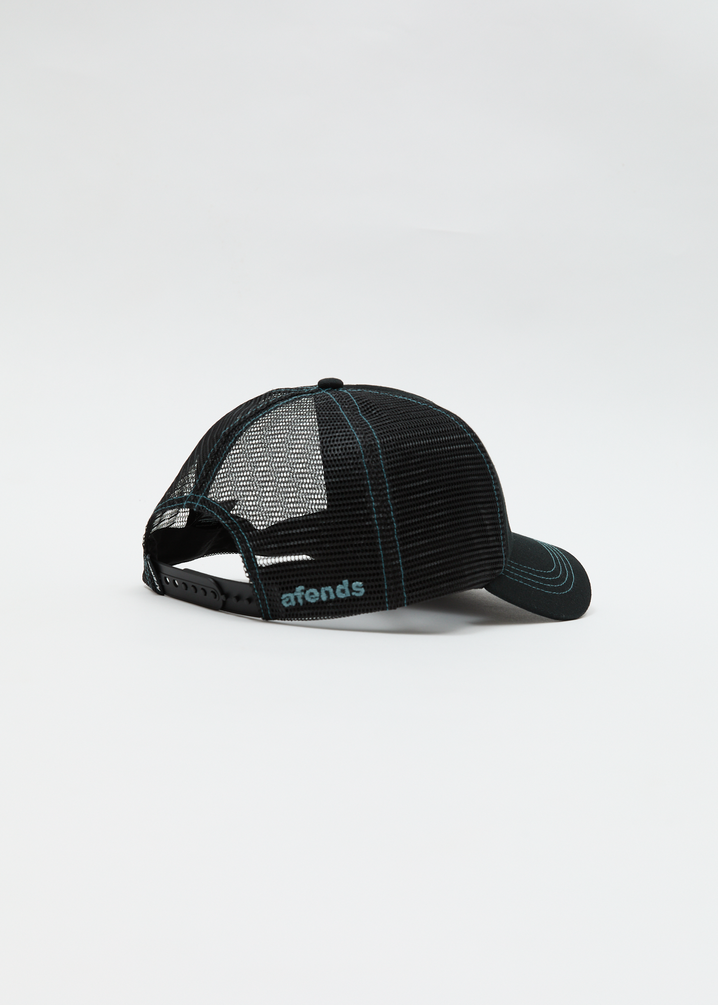 AFENDS Mens Torched Energy - Trucker Cap - Black