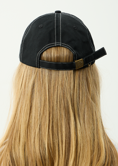 AFENDS Mens Ayy - Six Panel Cap - Black