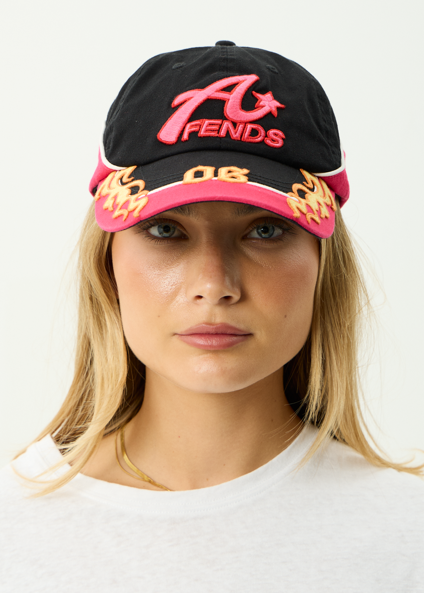 AFENDS Womens Derby - Panelled Cap - Black