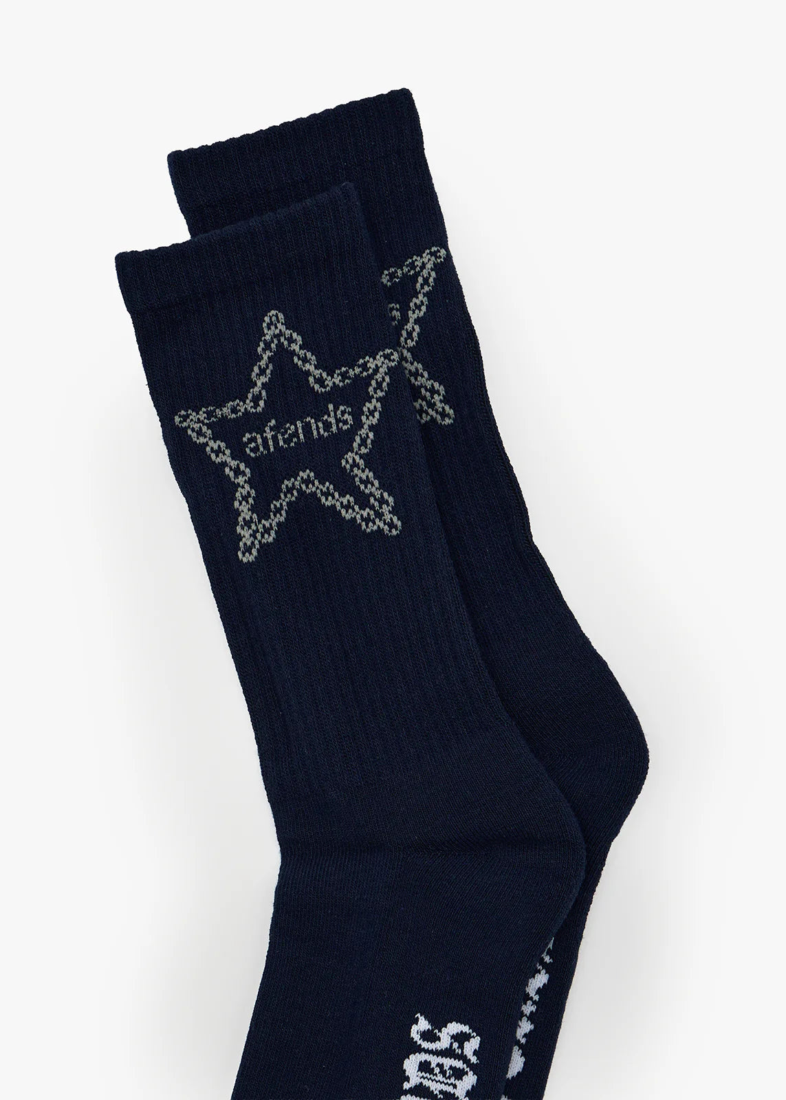 AFENDS Mens Chain Treble - Socks Two Pack - Multi