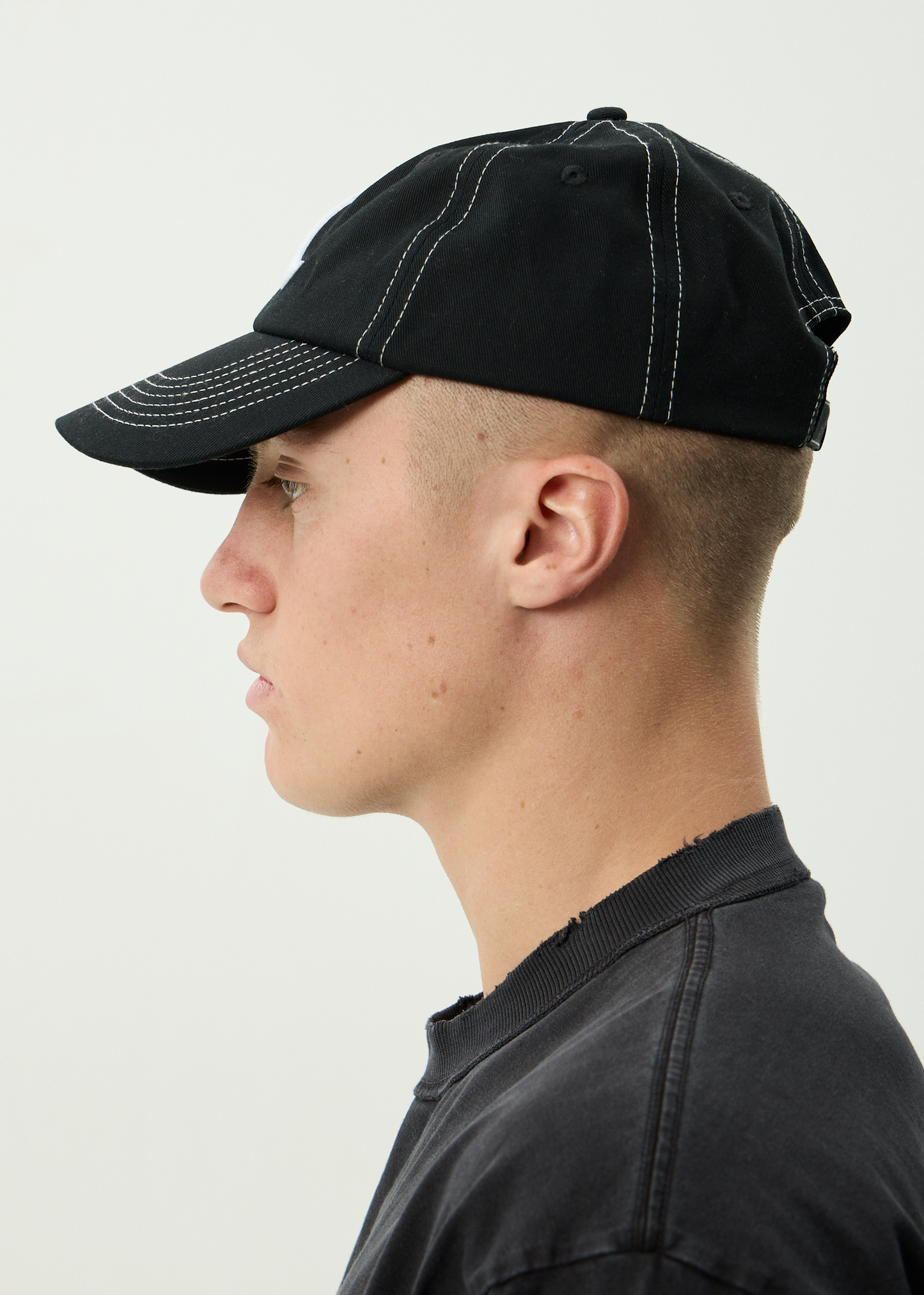 AFENDS Mens Ayy - Six Panel Cap - Black