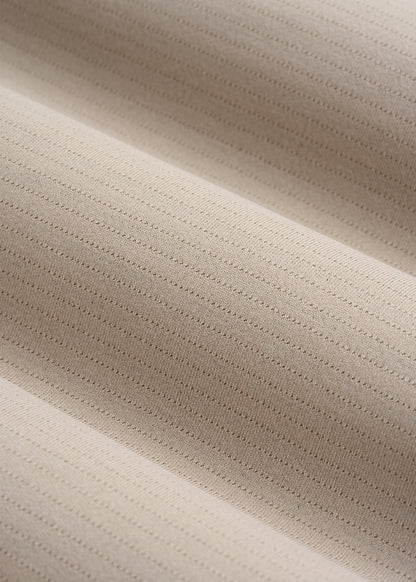 Air Knit Short Sleeves Performance Tshirt for Tall Men in Simply Taupe