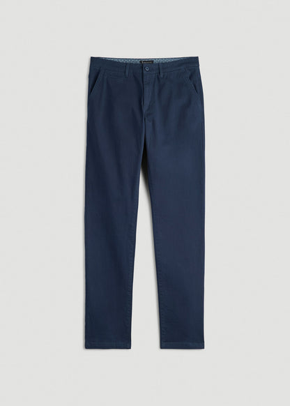 Carman TAPERED Chinos for Tall Men in Marine Navy