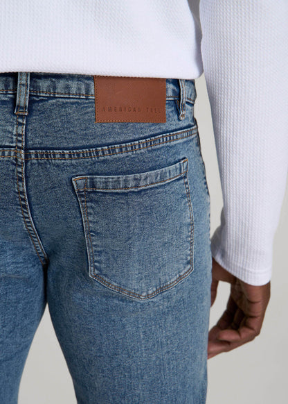 Carman TAPERED Jeans for Tall Men in Vintage Faded Blue
