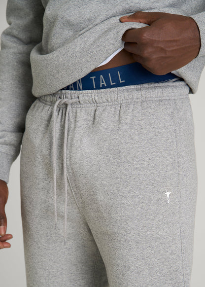 Core Motion Fleece Jogger for Tall Men in Heathered Grey