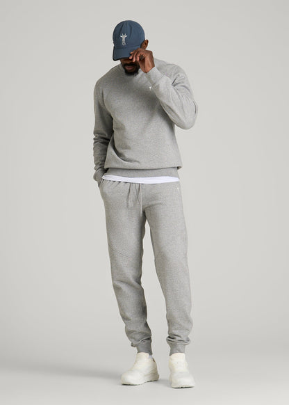 Core Motion Fleece Jogger for Tall Men in Heathered Grey