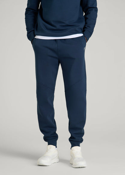 Core Motion Fleece Jogger for Tall Men in Navy Blue