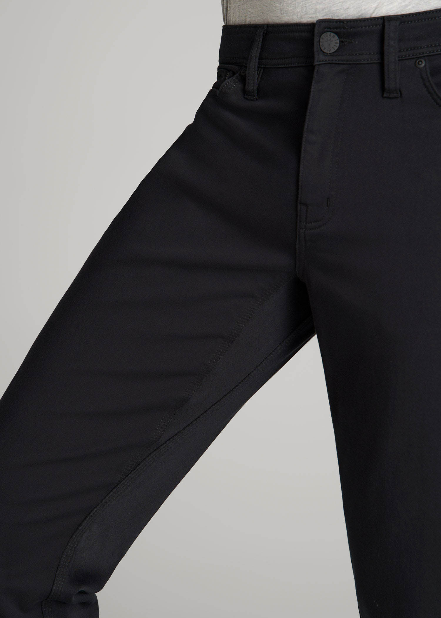 Everyday Comfort 5-Pocket TAPERED-FIT Pant for Tall Men in Black