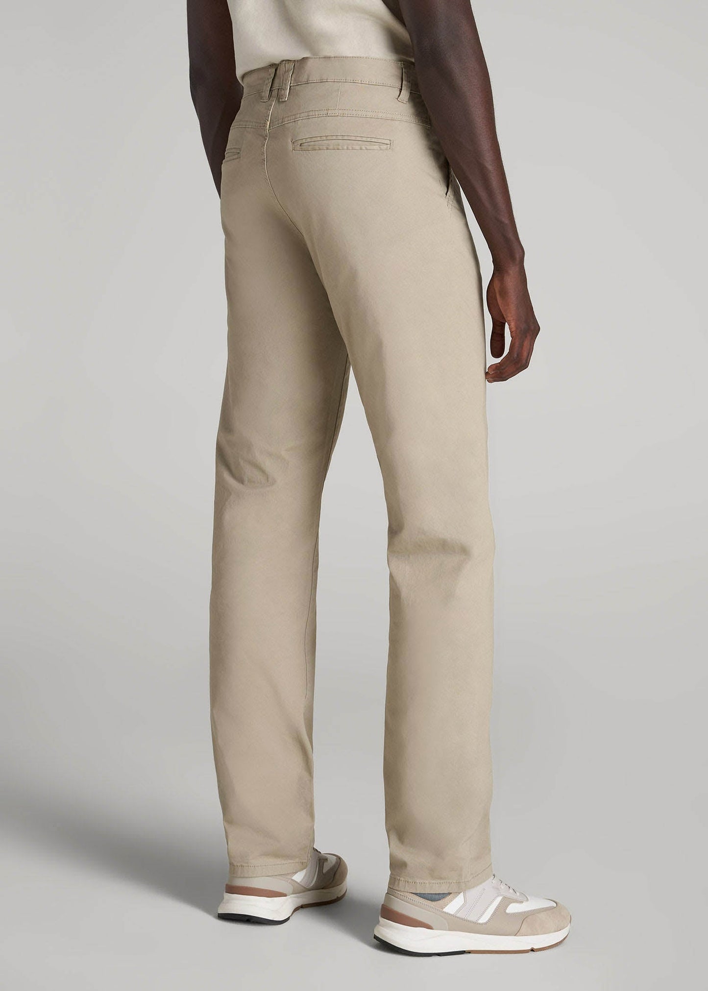 Mason RELAXED Chinos for Tall Men in Desert Khaki