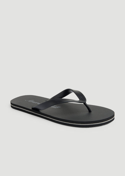 Men's Flip-Flop in Black/Grey
