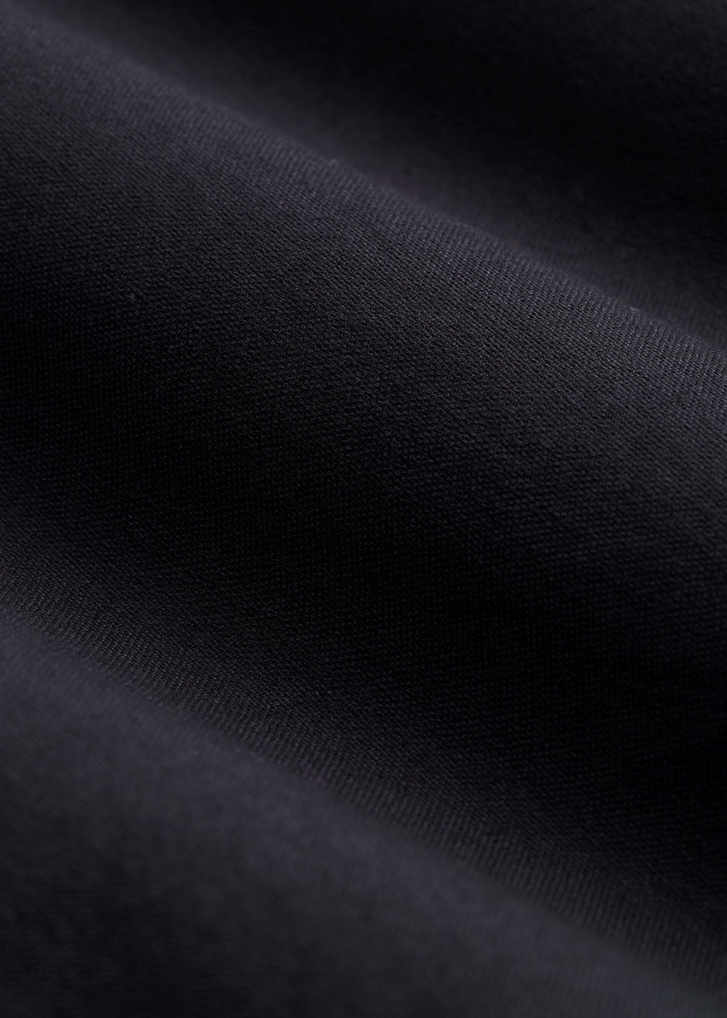 Pinpoint Oxford Shirt for Tall Men in Black