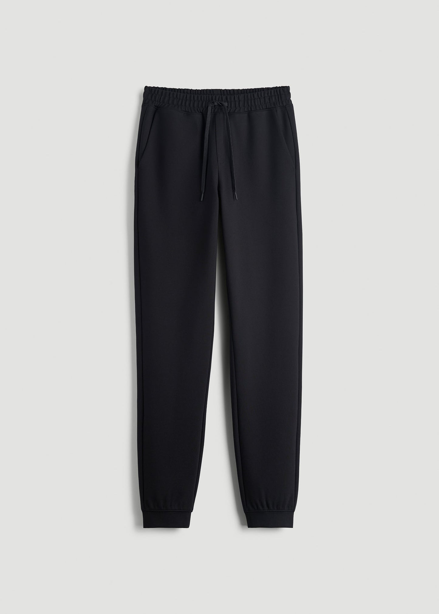 Flex Ponte Jogger for Tall Men in Black