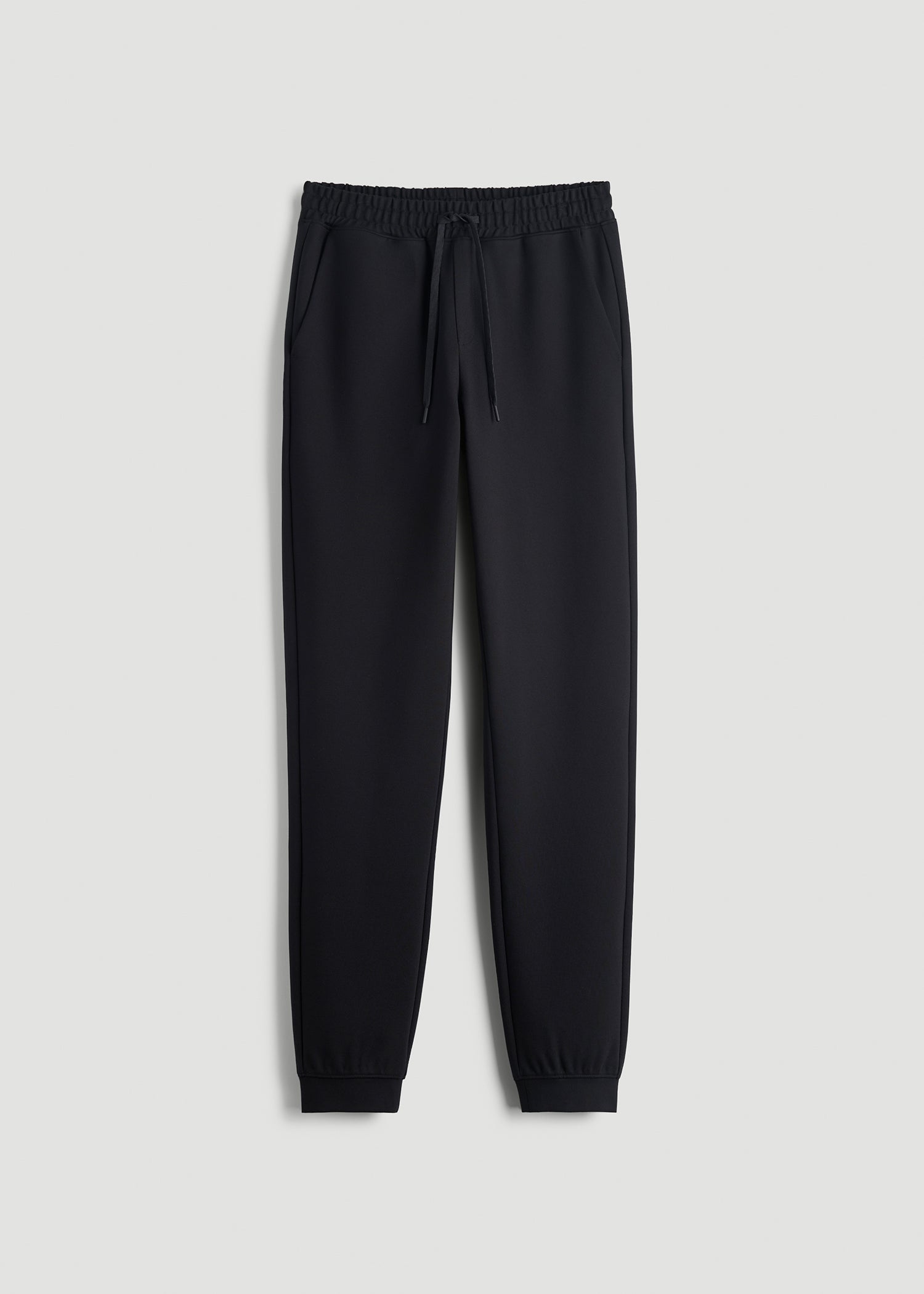 Flex Ponte Jogger for Tall Men in Black