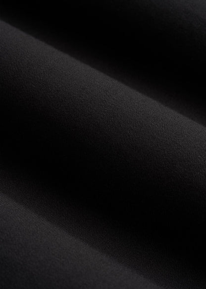 Stretch Commuter Pleated Chino for Tall Men in Black
