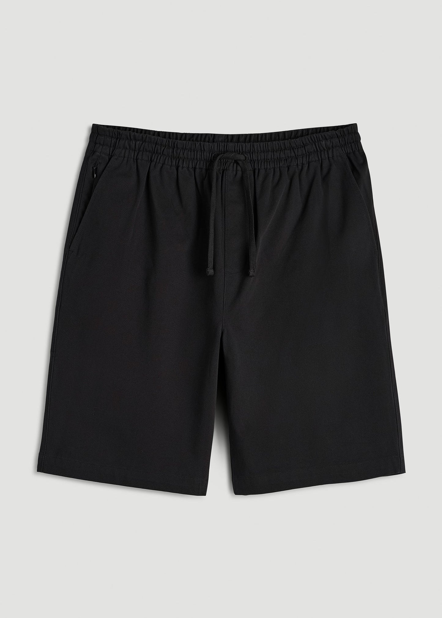 Stretch Commuter Pull-on Short for Tall Men in Black