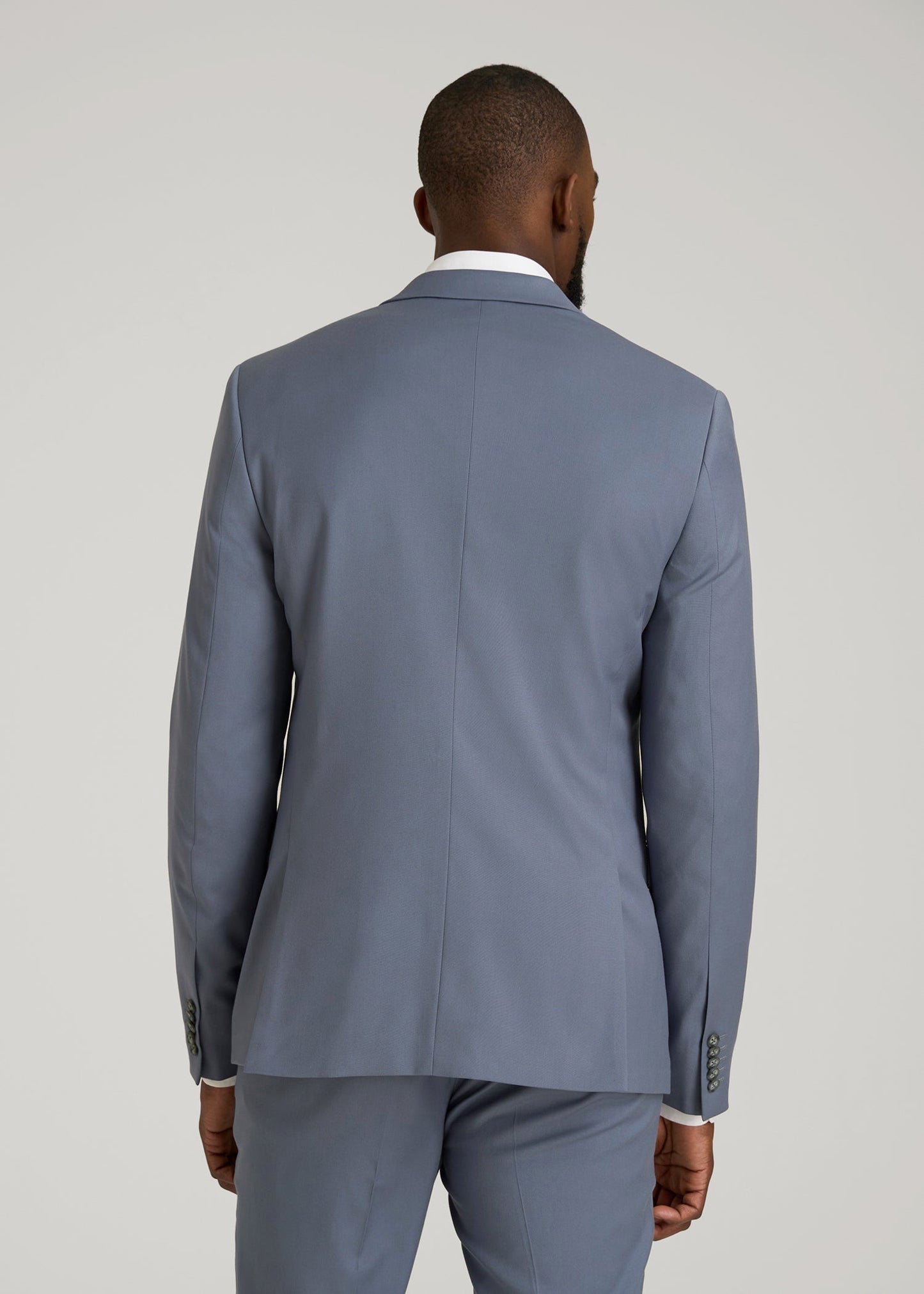 Suit Jacket for Tall Men in Blue Slate