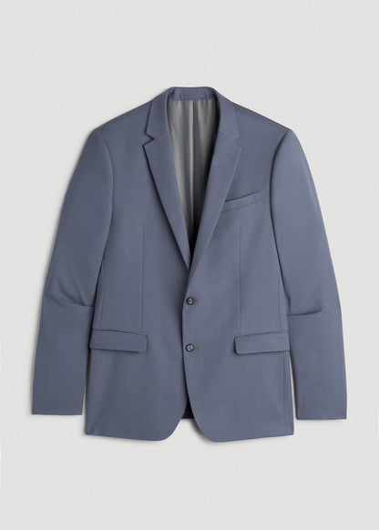 Suit Jacket for Tall Men in Blue Slate